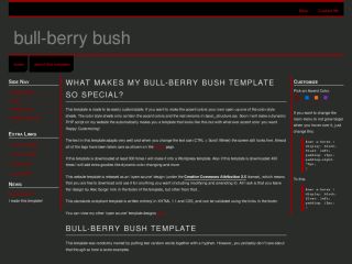Bull-Berry Bush