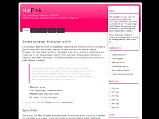 Hot Pink (mlpdesign08)